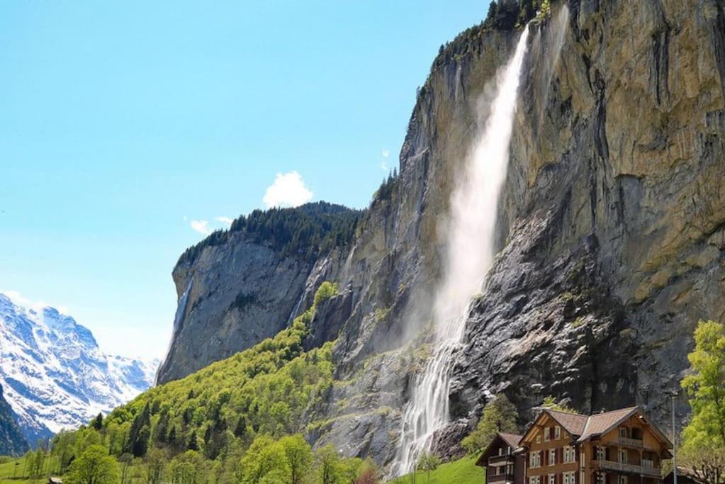 Breathtaking Waterfall Apartment Nr.2 Lauterbrunnen Exterior photo