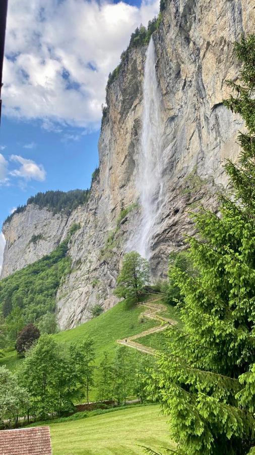 Breathtaking Waterfall Apartment Nr.2 Lauterbrunnen Exterior photo